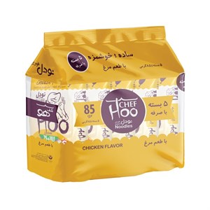 نودل با طعم مرغ شف هو 85 گرم بسته 5 عددی