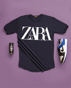 تیشرت مردانه مدل ZARA سرمه ای