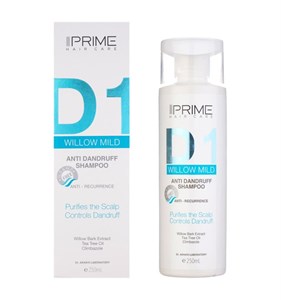 شامپو ضد شوره ملایم مناسب پوست سر خشک D 1 پریم PRIME مدل 43638