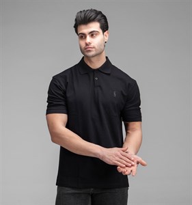 پولوشرت مردانه مشکی جودون ساده Polo مدل 49536