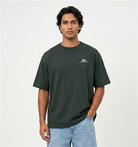 تیشرت Lacoste یقه گرد مردانه باکسی مدل 50431