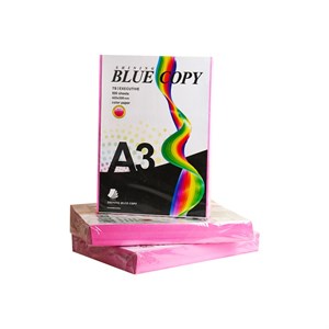 کاغذ A3 بلو کپی 75 گرمی Blue Copy بسته 500 برگی رنگی