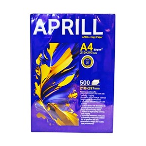 کاغذ A4 آپریل 80 گرمی April بسته 500 برگی