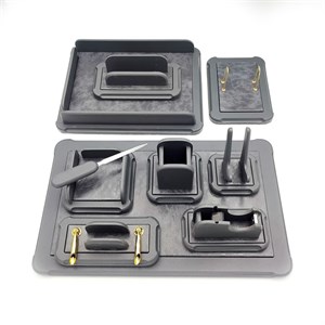 ست مدیریتی 7010 پدیده 10 پارچه طوسی