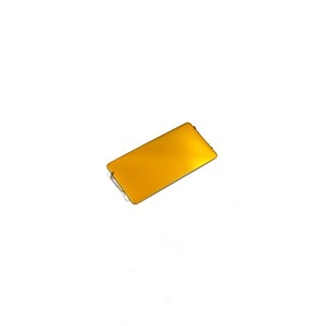 پلاک طلایی مستطیل 4 * 2 CM