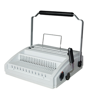 دستگاه صحافی سه کاره مارپیچ و دوبل و پلاستیک مدل AX 500