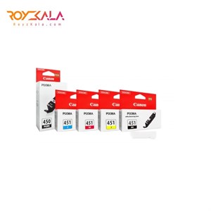 کیت کارتریج جوهرافشان مدل 450-451 کانن