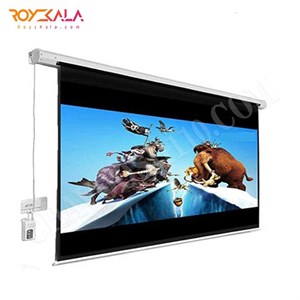 پرده نمایش برقی سایز 300×300 اسکوپ