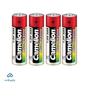 باتری نیم قلمی مدل Plus Alkaline کملیون بسته 4 عددی
