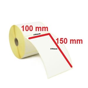 لیبل PVC سایز 100×150 میلی متر