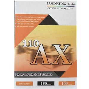 طلق پرس کارت 150 میکرون AX سایز 12×9 سانتی متر