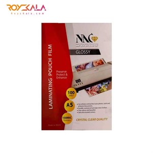 طلق پرس کارت 150 میکرون ان ای سی سایز NAC A5