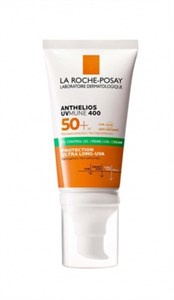 فلوئید ضد آفتاب مخصوص پوست چرب لاروش پوزای آنتلیوس یووی مون 400 با SPF50  La Roche-Posay Anthelios UVMune 400 Oil Control Fluid SPF50