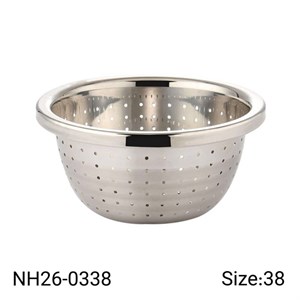 آبکش استیل نیوهوم سایز 38 کد NH26-0138 مبلمونسرا مدل 293793