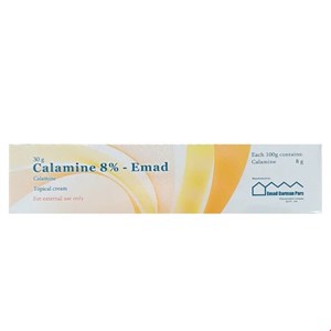 کرم موضعی کالامین 8 درصد عماد 30 گرمی