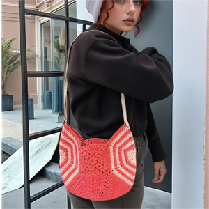 کیف زنانه رودوشی دستبافت شاهو کد: 53242