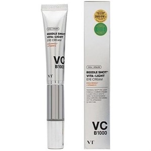 کرم دور چشم ویبره‌دار VT Reedle Shot Vita-Light حجم ۱۵ میلی‌لیتر