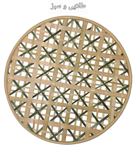 دیوارکوب قطر 35 سانت بافت پاپیونی کد67
