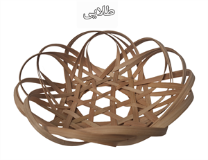 سبد شش پر لبه گلی کد138