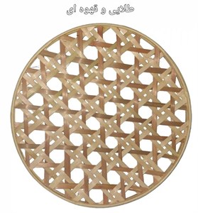 دیوارکوب قطر 40 سانت بافت پاپیونی کد75