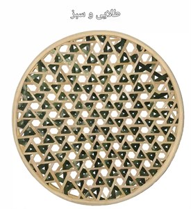 دیوارکوب قطر 45 سانت بافت پاپیونی کد87