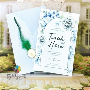 کارت عروسی کالکی SH3049 HEART
