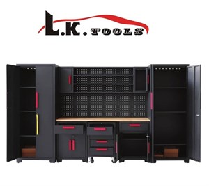 کابینت ابزار کارگاهی 3300×1920×470 میلیمتر LK کد Y0137