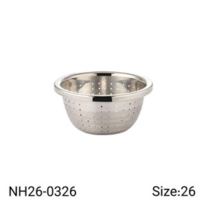 آبکش استیل نیوهوم سایز 26 کد NH26-0126 مبلمونسرا مدل 288937
