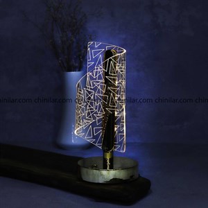 آباژور رومیزی شارژی لمسی کد 958 ساده