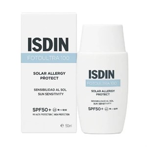 ضد آفتاب ایزدین فوتو اولترا ۱۰۰ مخصوص آلرژی آفتاب SPF50  حجم 50 میل