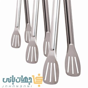 انبر استیل شیاردار