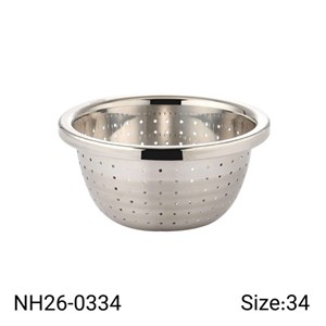 آبکش استیل نیوهوم سایز 34 کد NH26-0134 مبلمونسرا مدل 292911