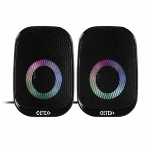 اسپیکر دوتکه رومیزی  DETEX مدل DS916 – مشکی