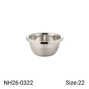 آبکش استیل نیوهوم سایز 22 کد NH26-0122 مبلمونسرا مدل 293838