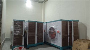 کولر سلولزی صنعتی آکسیال با BLDC گرما پارت GARMA PART - 50000 متر مکعب برساعت