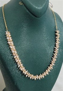 گردنبند مروارید و گوی