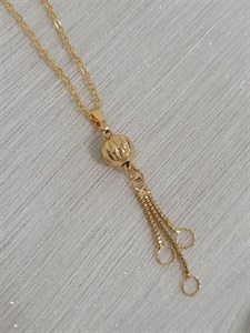 گردنبند توپی کد 002