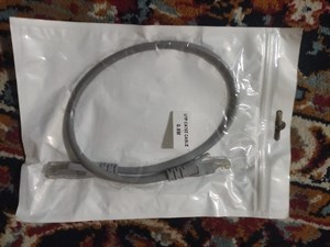 کابل شبکه  پچ کورد  CATE5E  UTP طول 0.5 متر اصلی