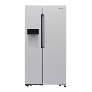 یخچال اسنوا ساید هارمونی S1Di-m210 (نوژا) سفید متالیک و استیل 32 فوت