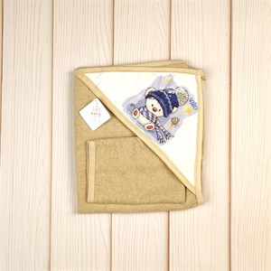 حوله نوزاد طرح خرس کلاهی