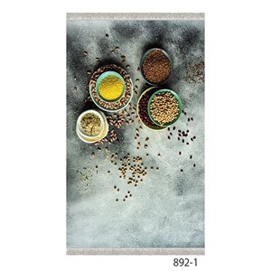 فرش آشپزخانه طرح حبوبات و غلات کد 892