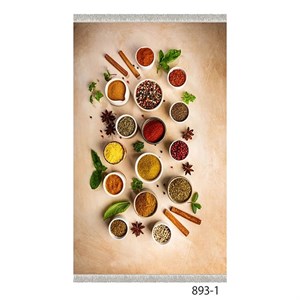 فرش آشپزخانه طرح گیاهان معطر کد 893