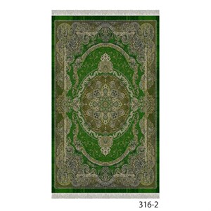 فرش سنتی طرح اصفهان سبز مدل 316