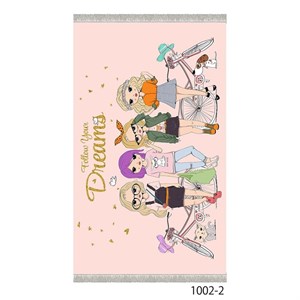 فرشینه کودک طرح دخترانه Dream مدل 1002
