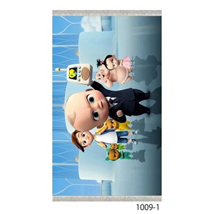 فرشینه کودک طرح بچه رئیس مدل 1009