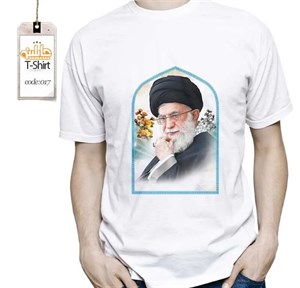 تیشرت طرح رهبر انقلاب سیدعلی خامنه ای  _  T017
