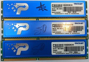 رم کامپیوتر پاتریوت PATRIOT 4G DDR3 1600