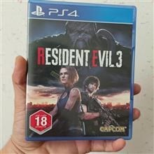 دیسک بازی resident evil 3 پلی 4 PS4