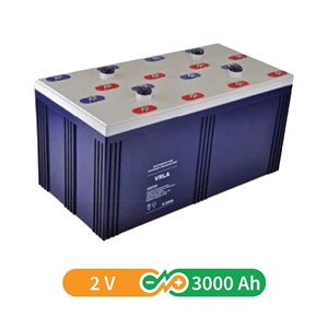 باتری 2 ولت 3000 آمپر صبا باتری - باتری سیلد اسید