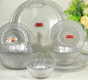 سرویس سولو ۳۳ پارچه سولو لب نقره